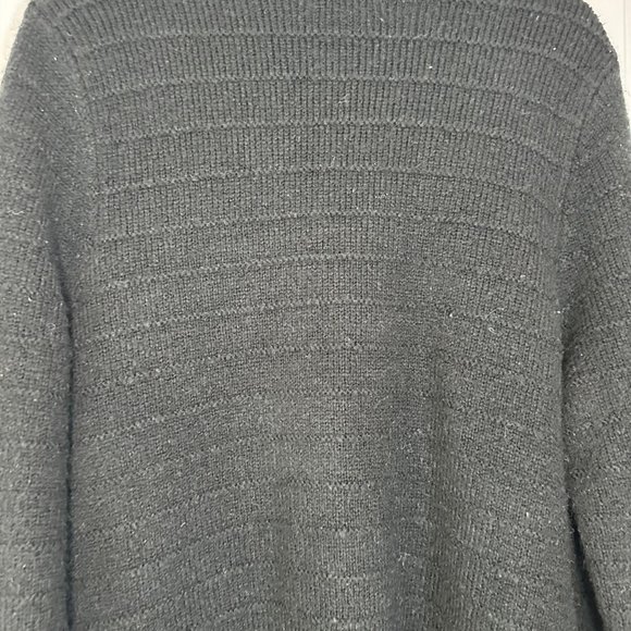 Old Navy Black Open Front Patch Pocket Cardigan Coat - L - Picture 7 of 10